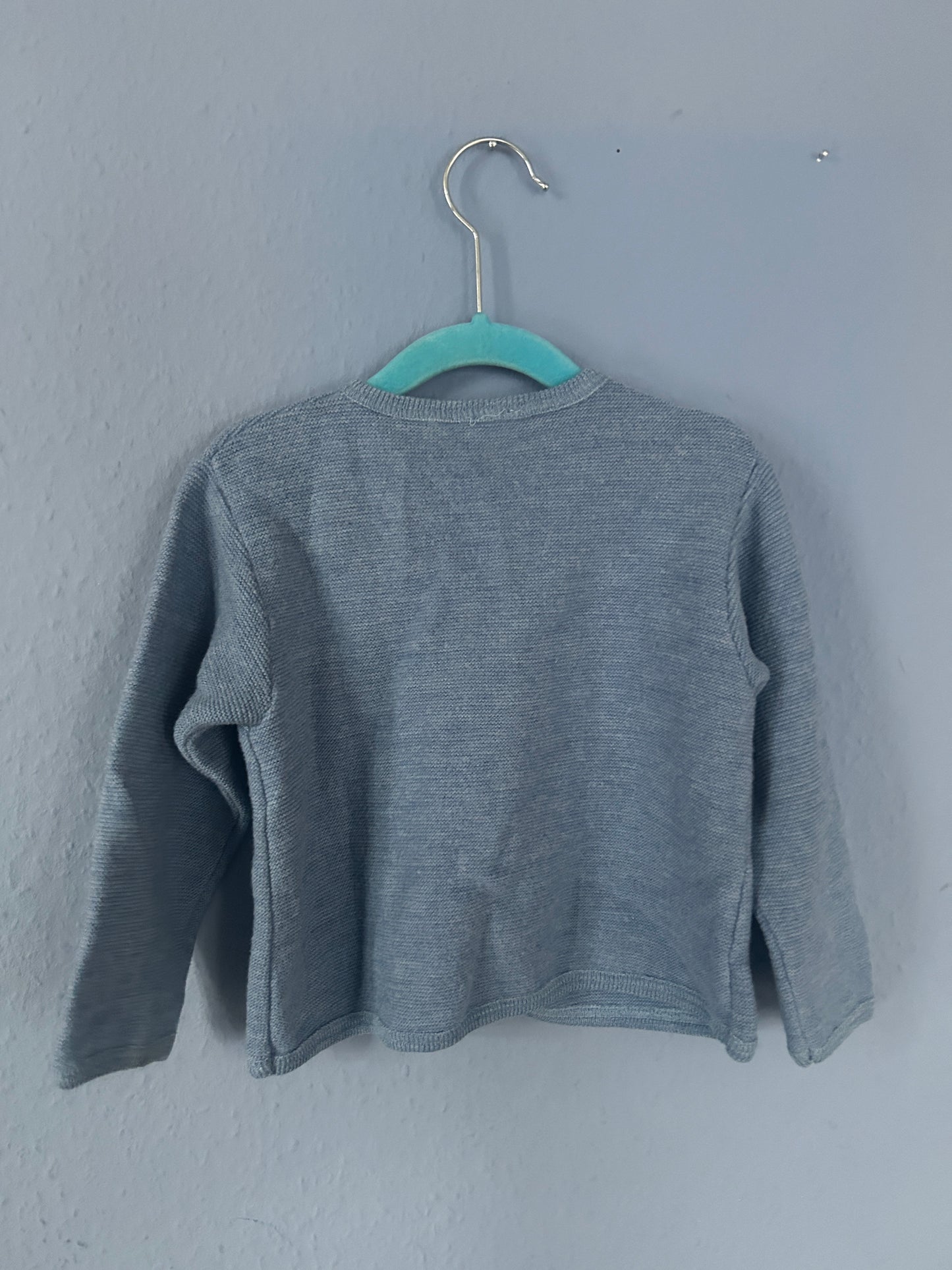 Apfel Strickjacke Wolle Upcycling