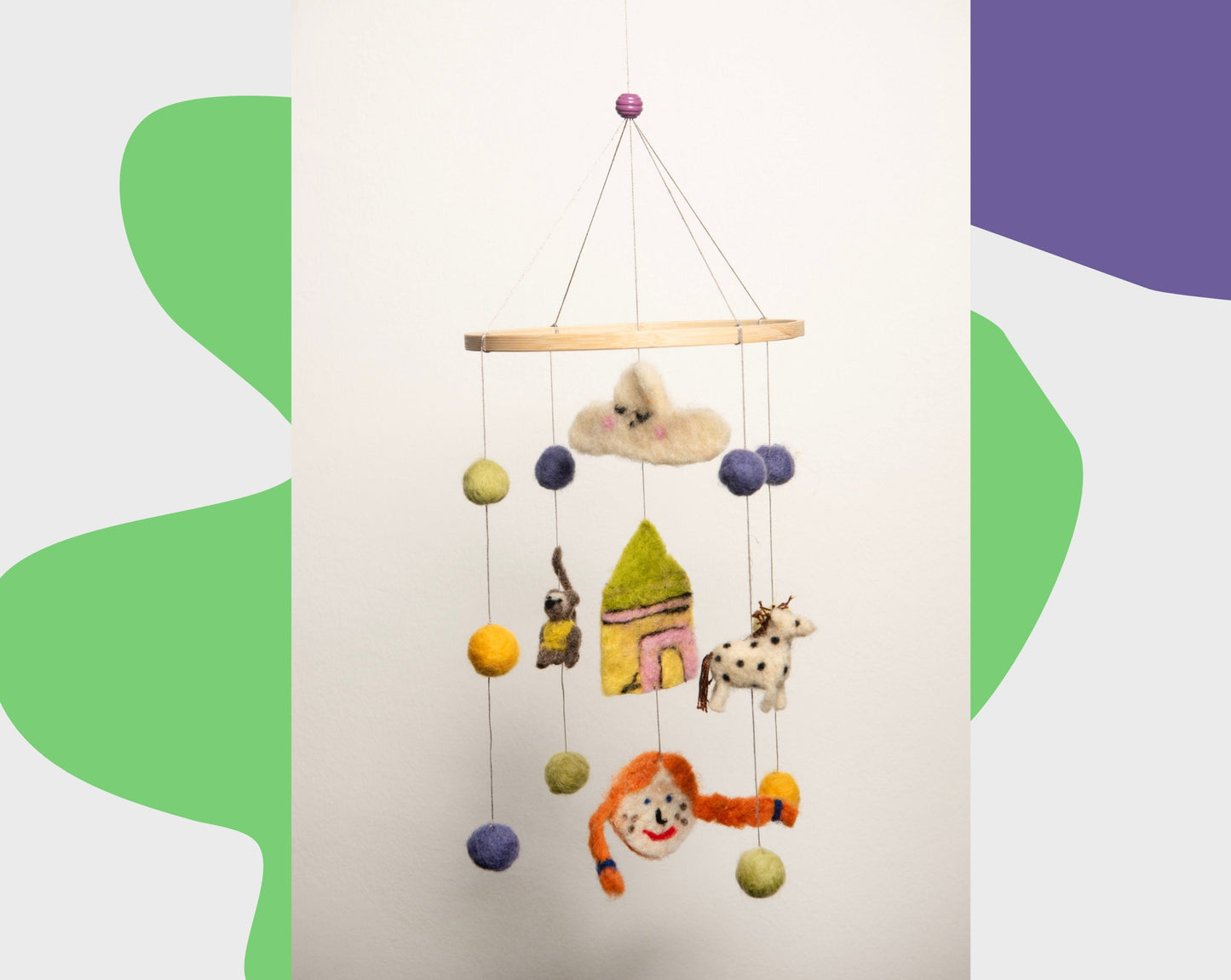 Child Power - Mobile aus Filz