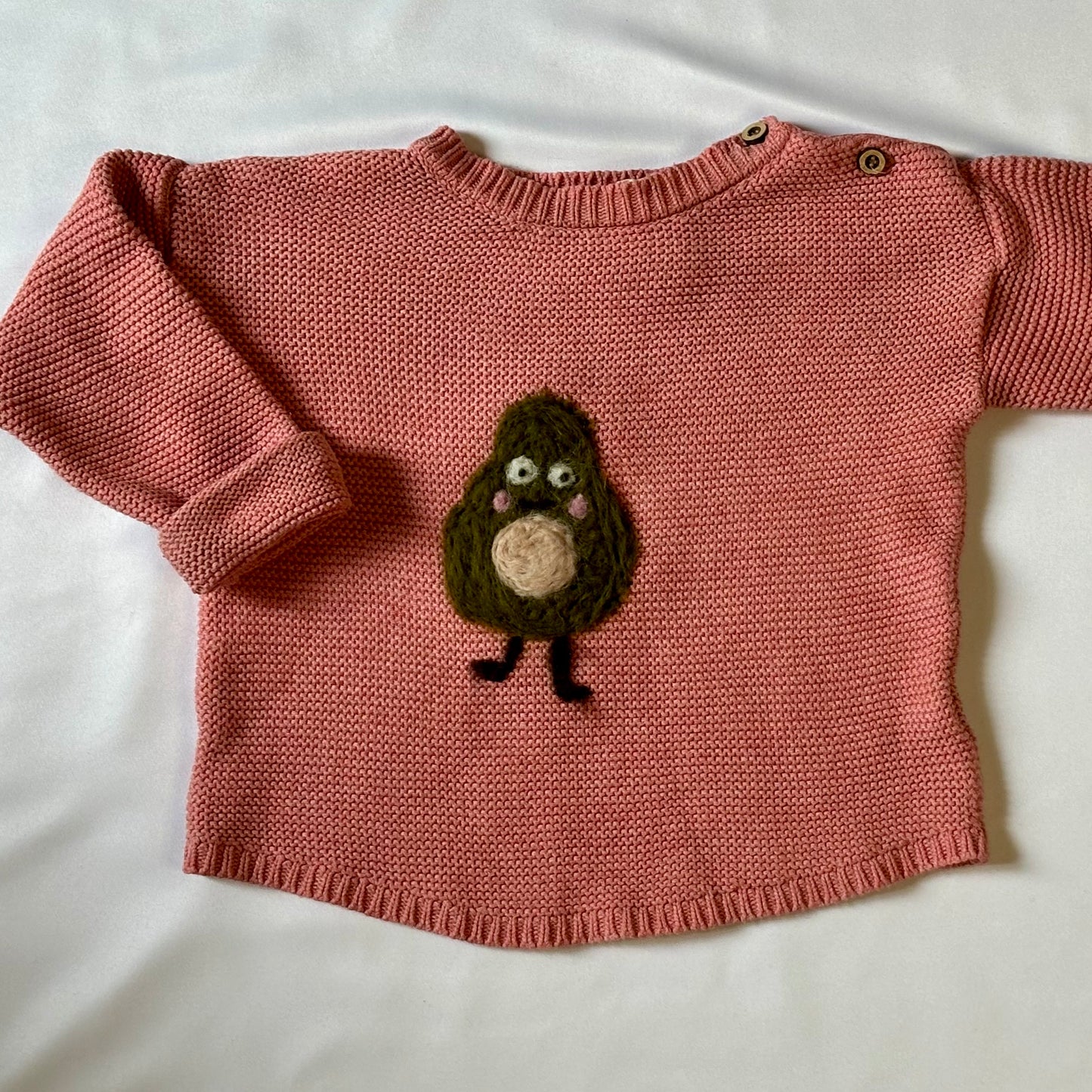 Repair - Avokado Pullover - Braun - Größe 80 - Ettmoln