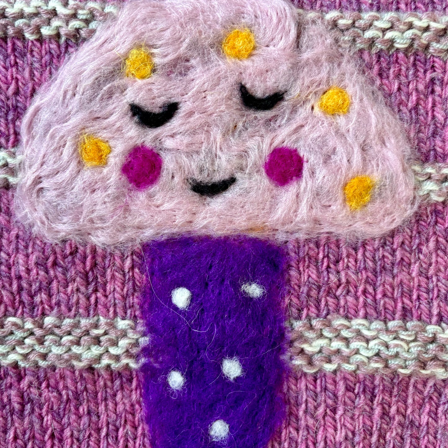 Repair - Pilz Sweater Weste - Pink - Größe 110 - Ettmoln