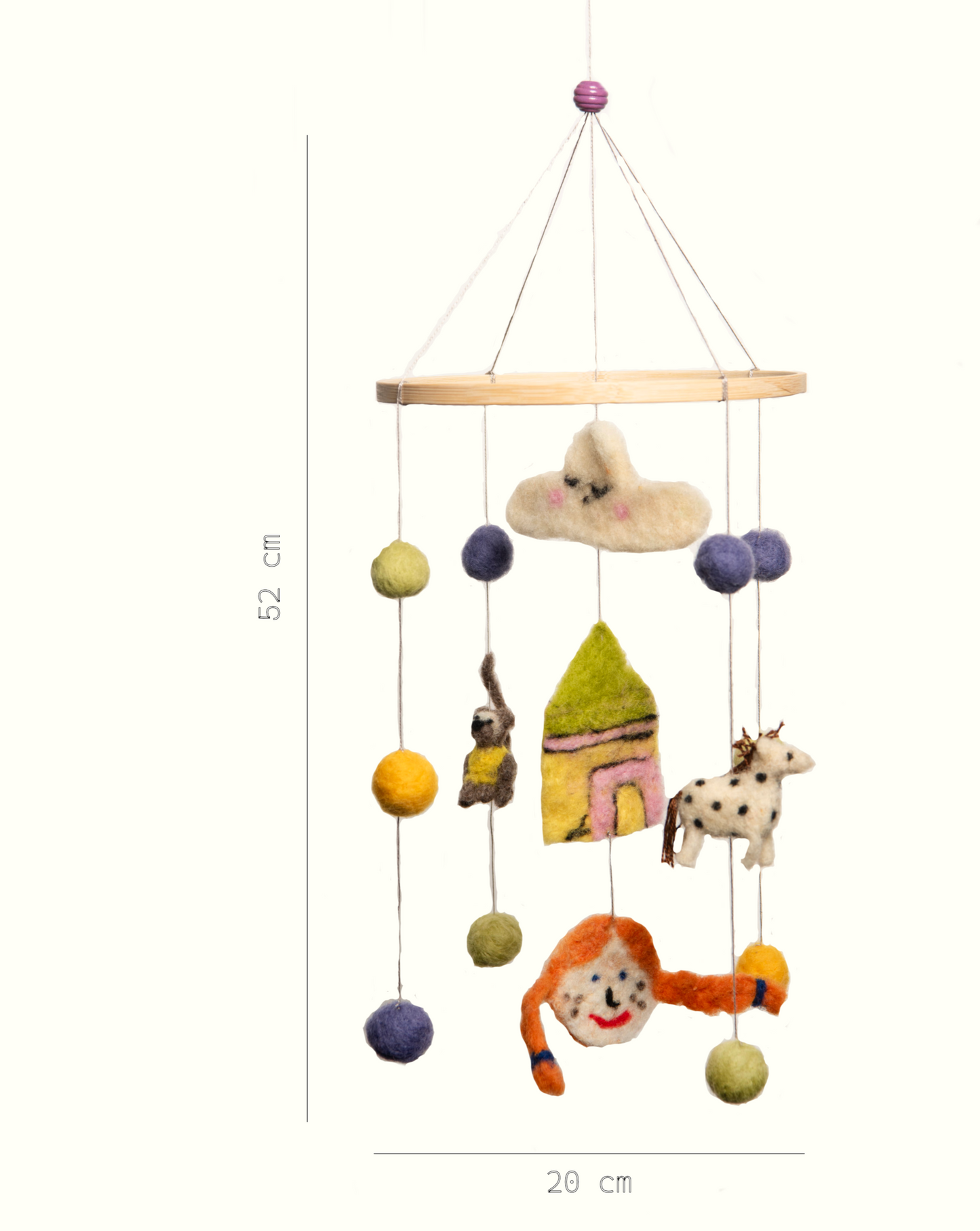 Child Power - Mobile und Spielzeugkette Set aus Filz