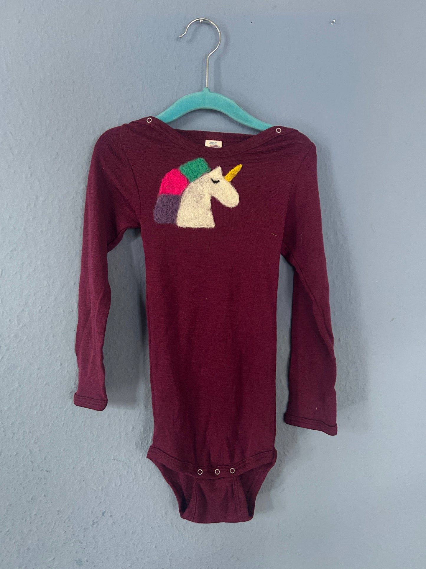 Einhorn Wollebody Upcycling