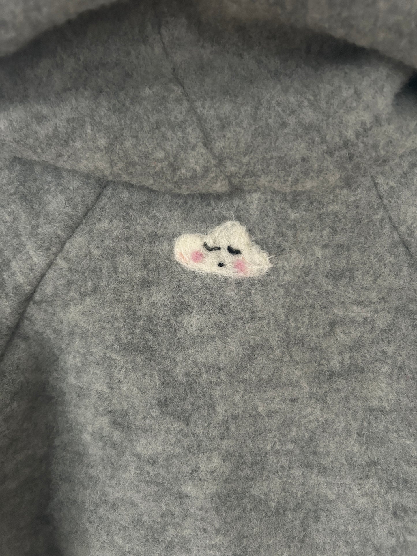 Eisbär Wolljacke Upcycling