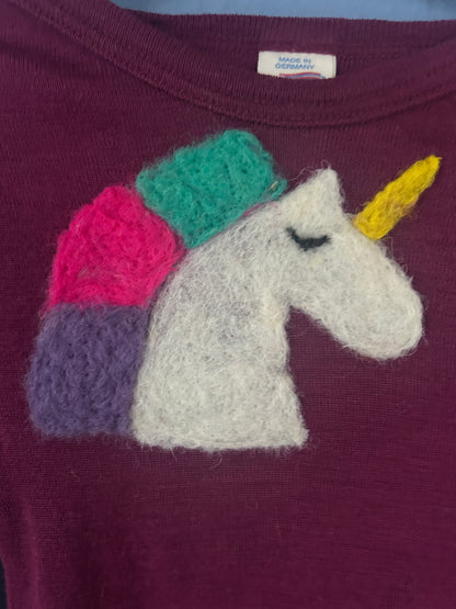 Einhorn Wollebody Upcycling