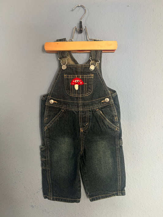Pilz Latzhose Jeans Upcycling