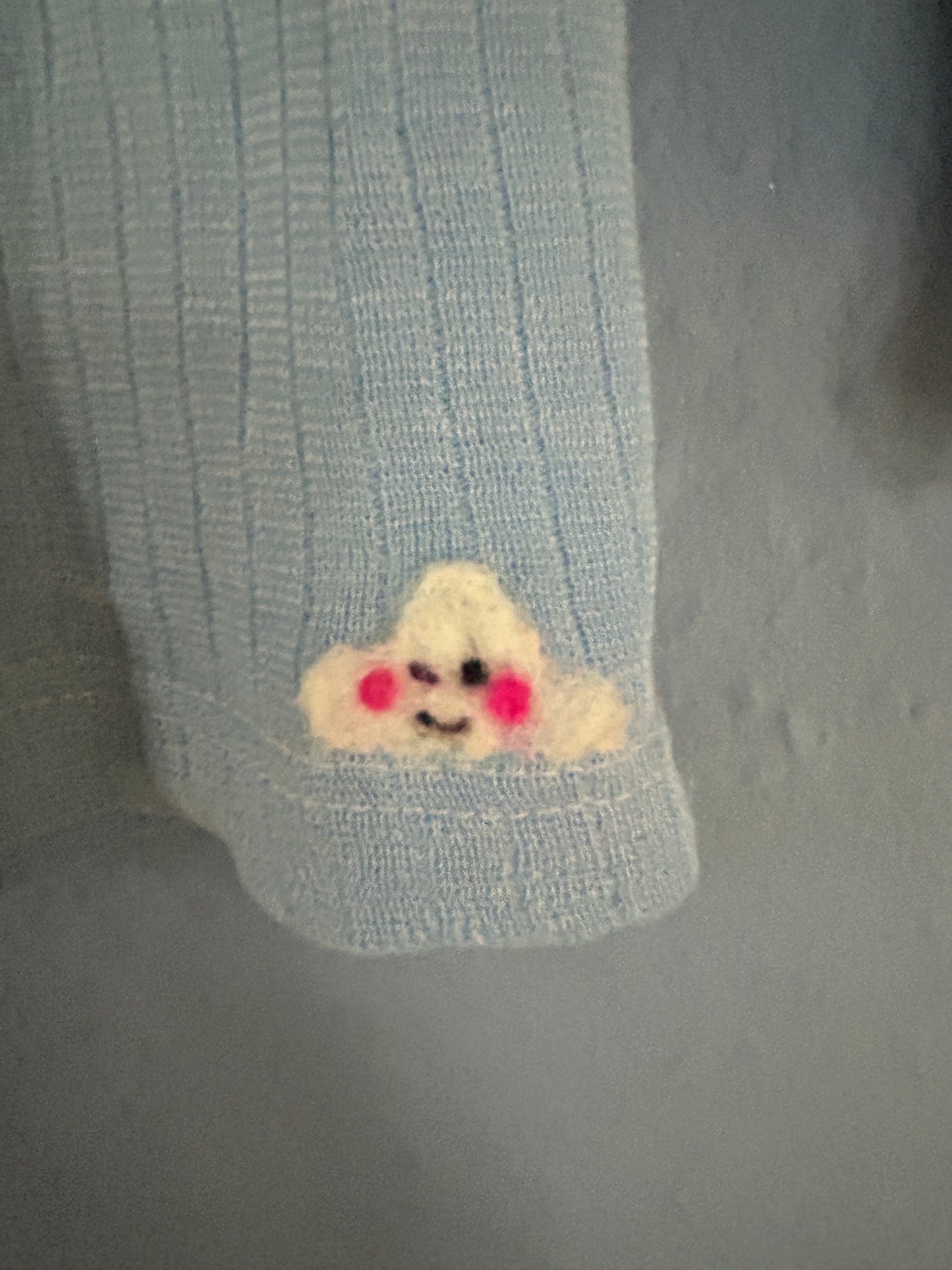 Herz Unterhemd Wolle Pullover Upcycling