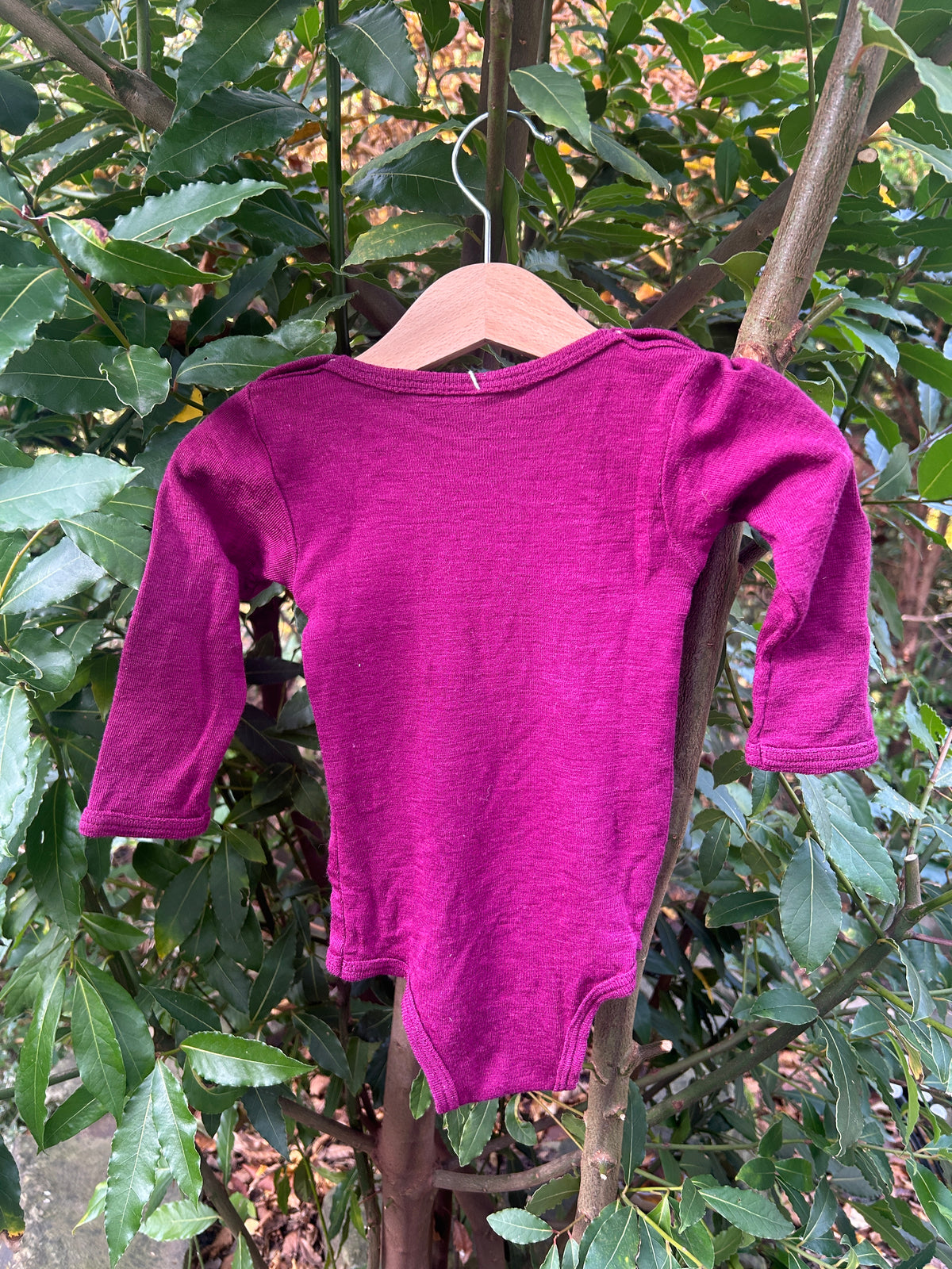 Weihnachtbaum Body  Wolle Upcycling