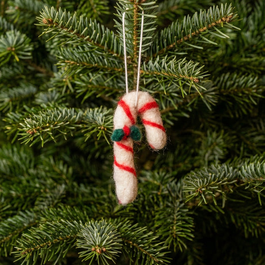 Polkagris Weihnachtsdeko (Zuckerstange)