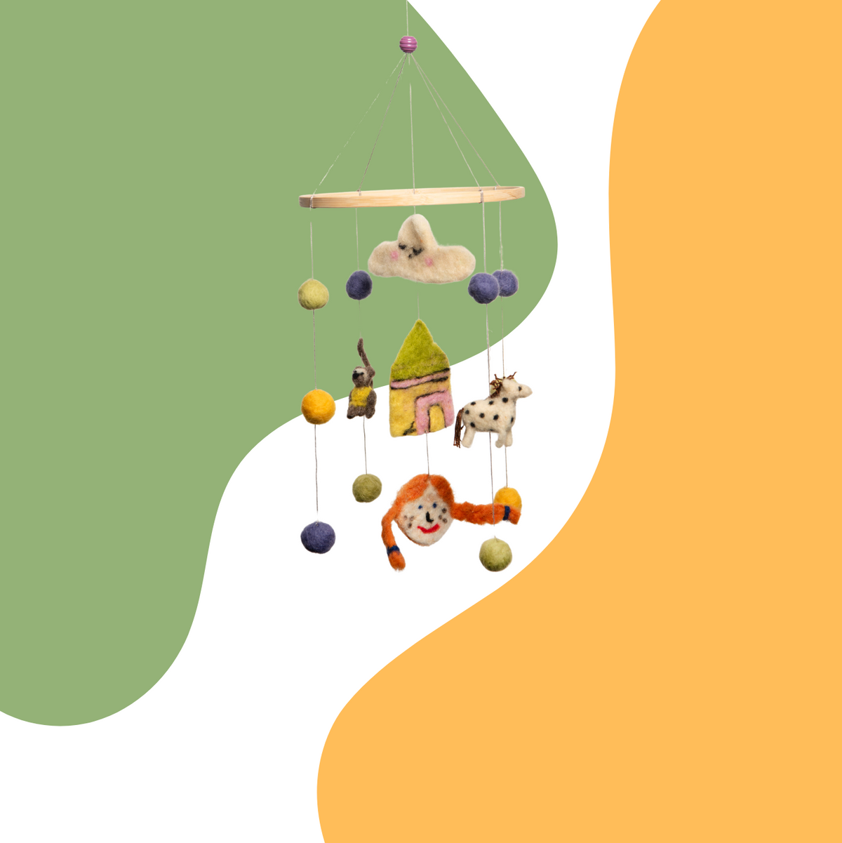 Child Power - Mobile made of felt