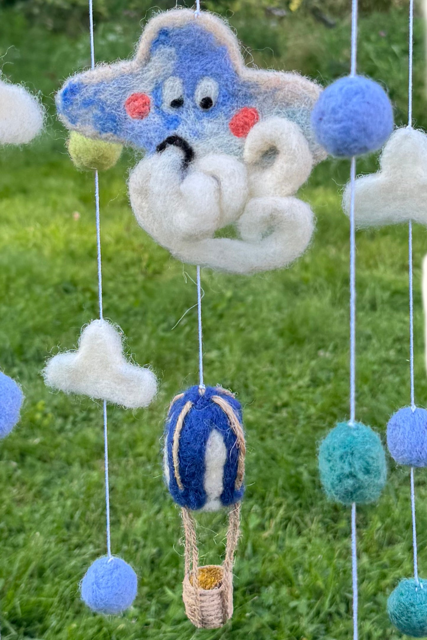 Wind - Mobile aus Filz