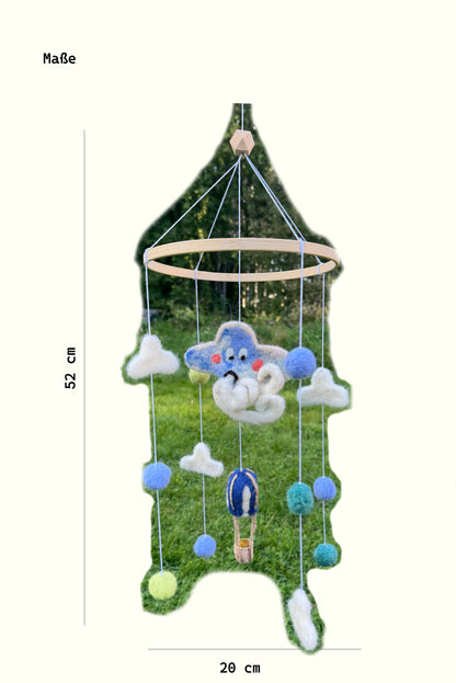 Wind - Mobile aus Filz